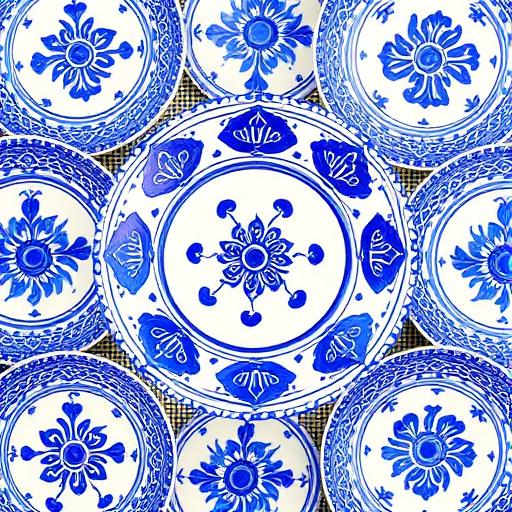 Blue Pottery Collection